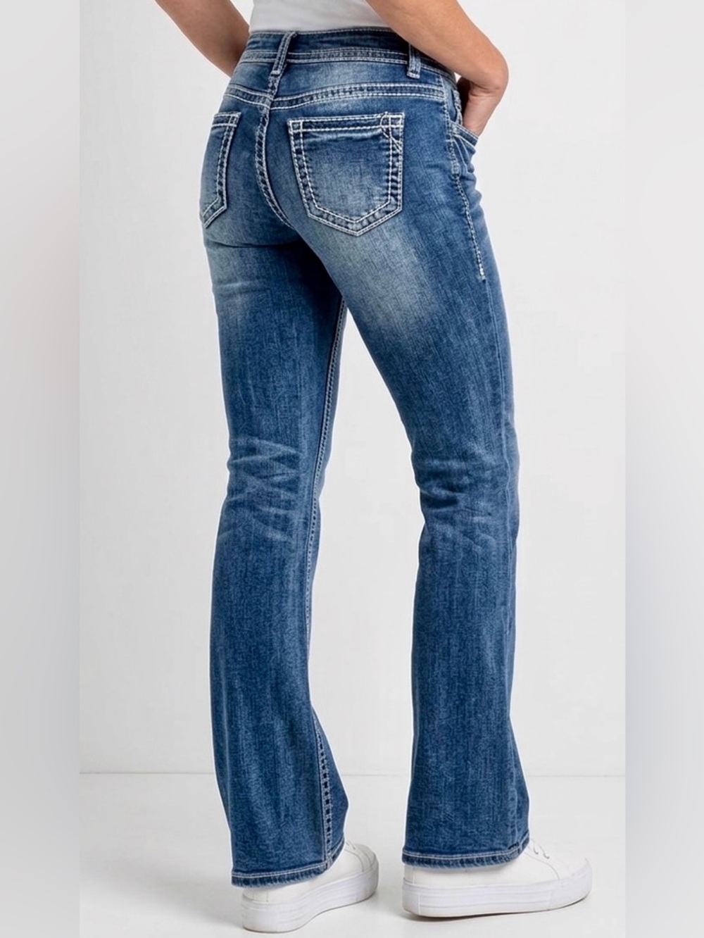 LOVE SOHO (like Miss Me) Blue Bootcut Jeans